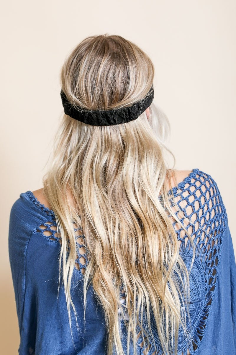 Bohemian Lace Headwrap-Soul Flow Apparel