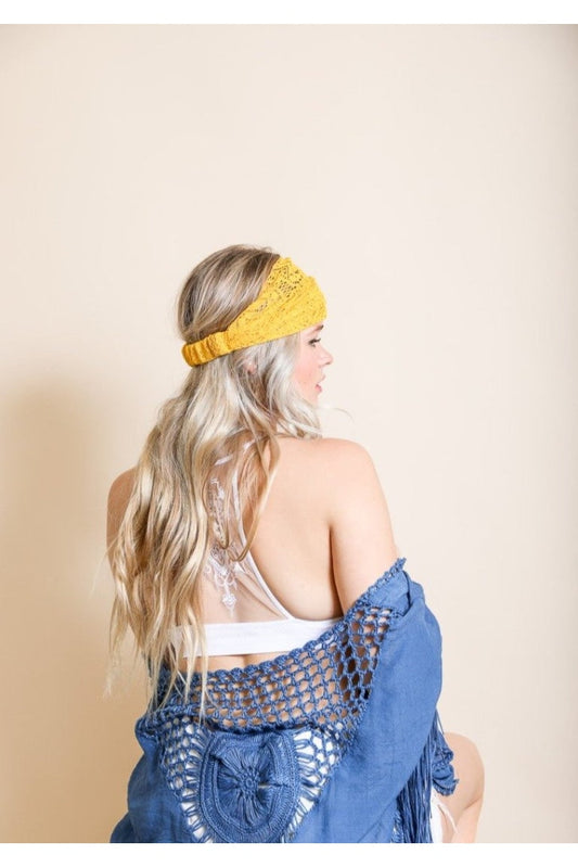 Bohemian Lace Headwrap-Soul Flow Apparel