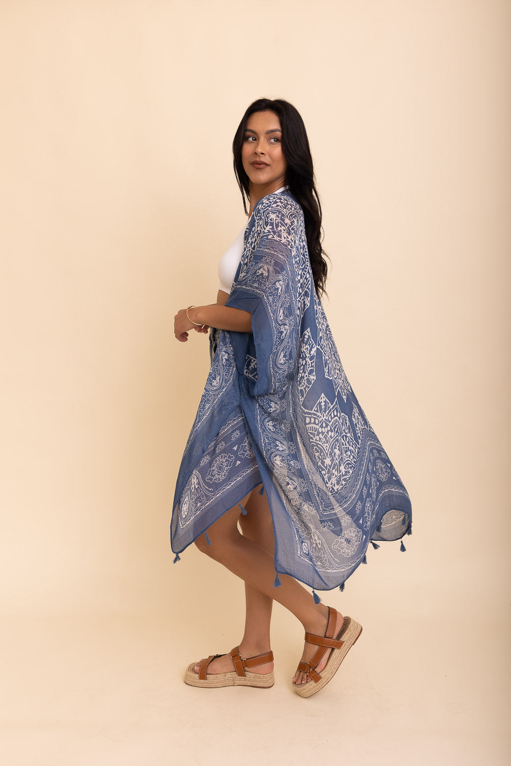 Mandala Tassel Kimono-Soul Flow Apparel