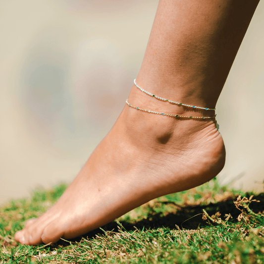 Circles in the Sand Anklet