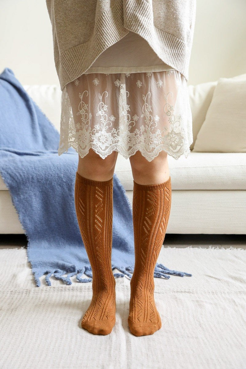 Soul Flow Apparel | Boho Classic Knit Crew Socks