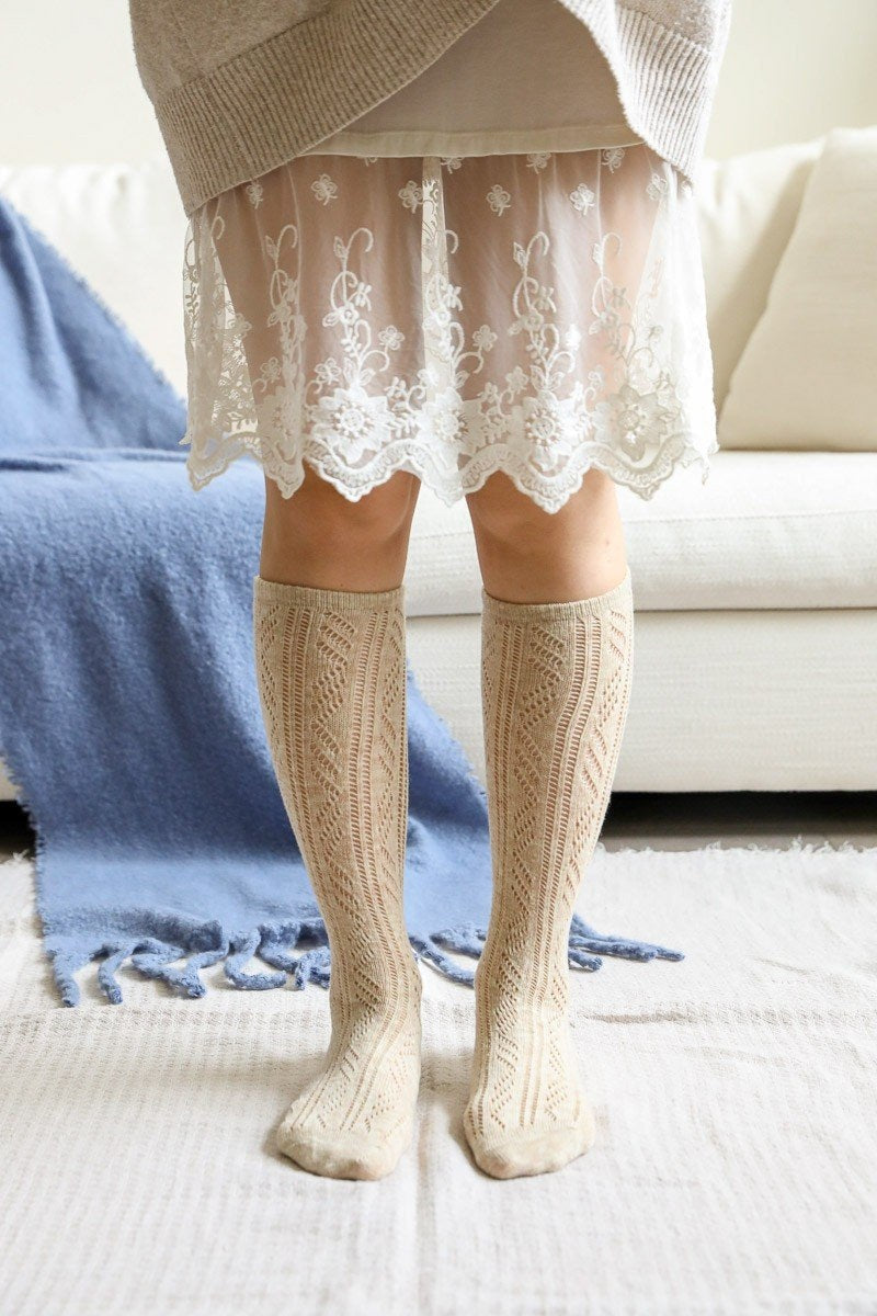Soul Flow Apparel | Boho Classic Knit Crew Socks
