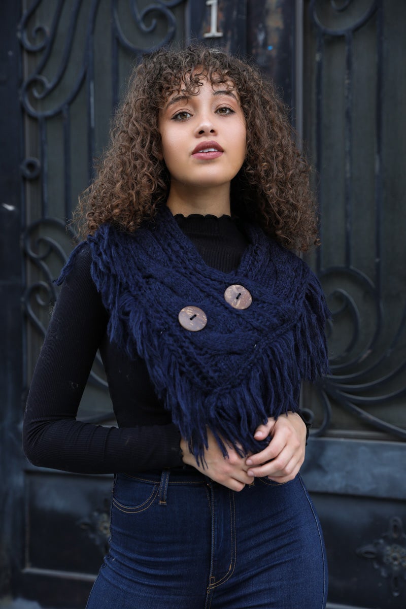 Cozy Shoulder Warmer Scarf-Soul Flow Apparel