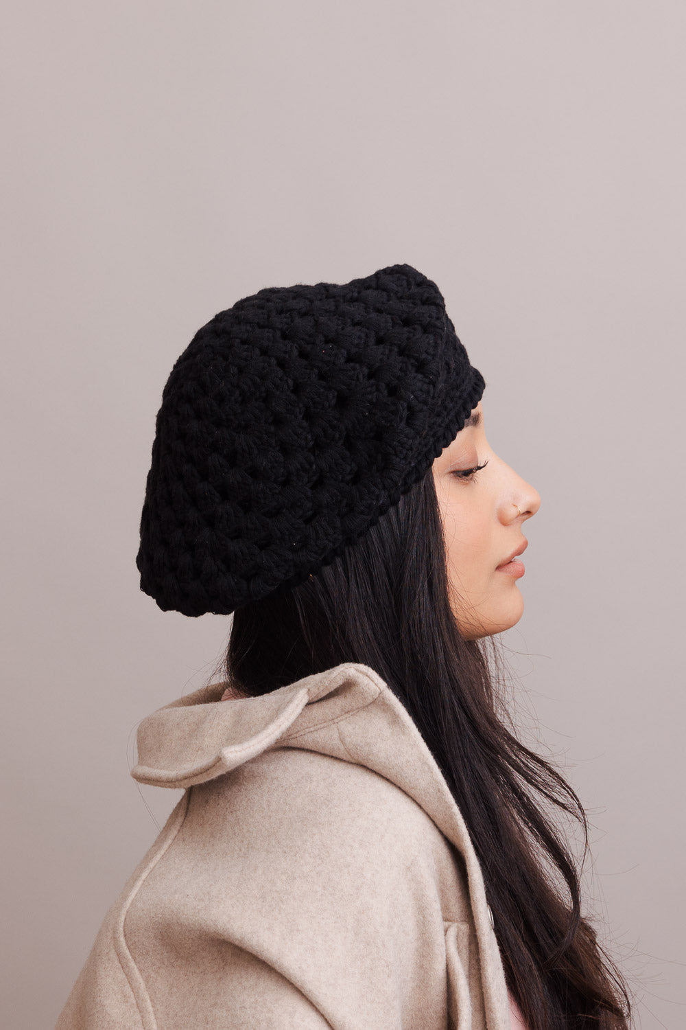 Darling Crochet Knitted Beret-Soul Flow Apparel