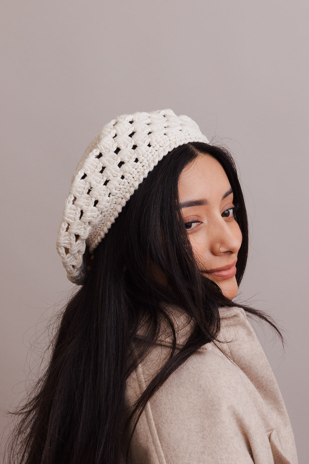 Darling Crochet Knitted Beret-Soul Flow Apparel