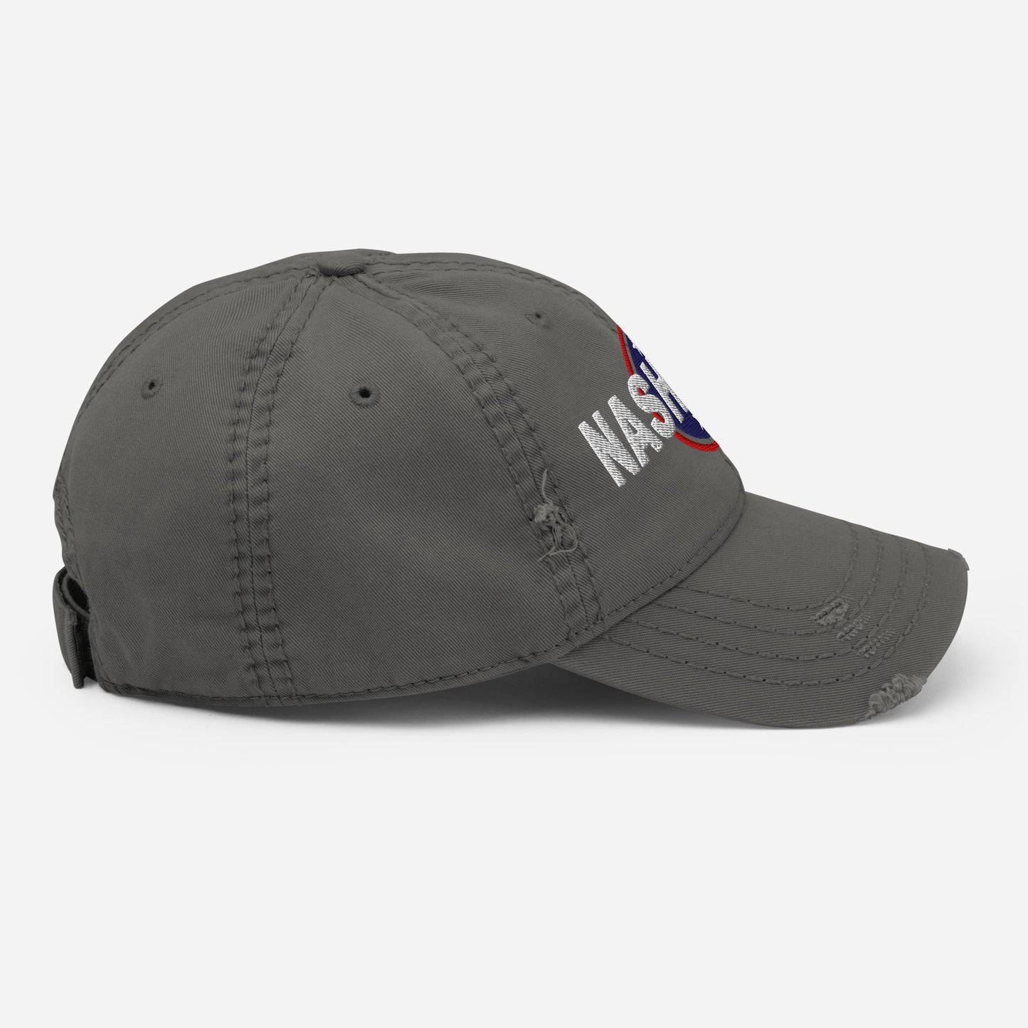 Nashville Embroidered Distressed Dad Hat-Soul Flow Apparel