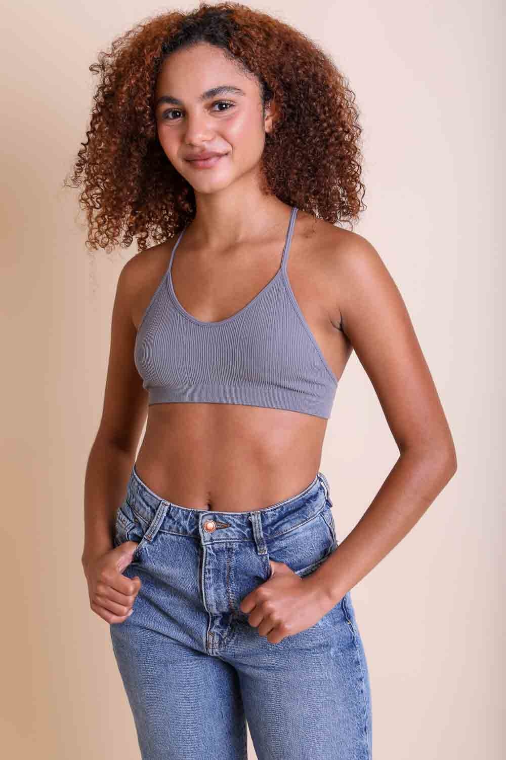 Tattoo Back Bralette – Seamless Design with Mesh Detail-Soul Flow Apparel