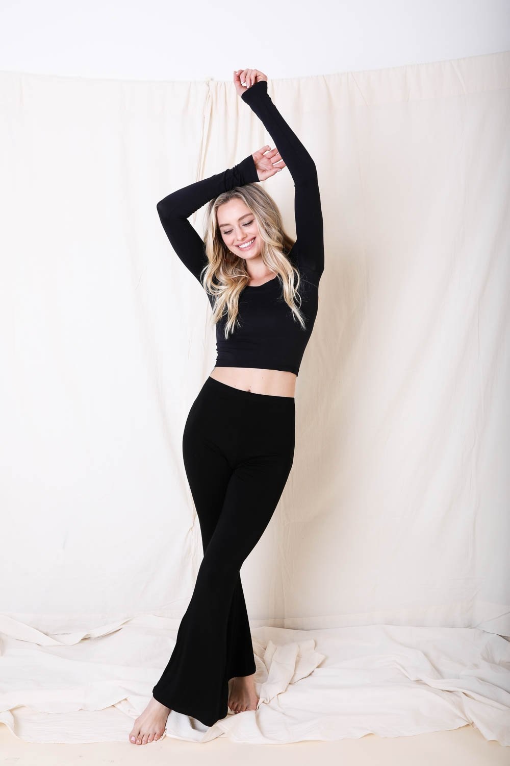 Flared Lounge Pants-Soul Flow Apparel