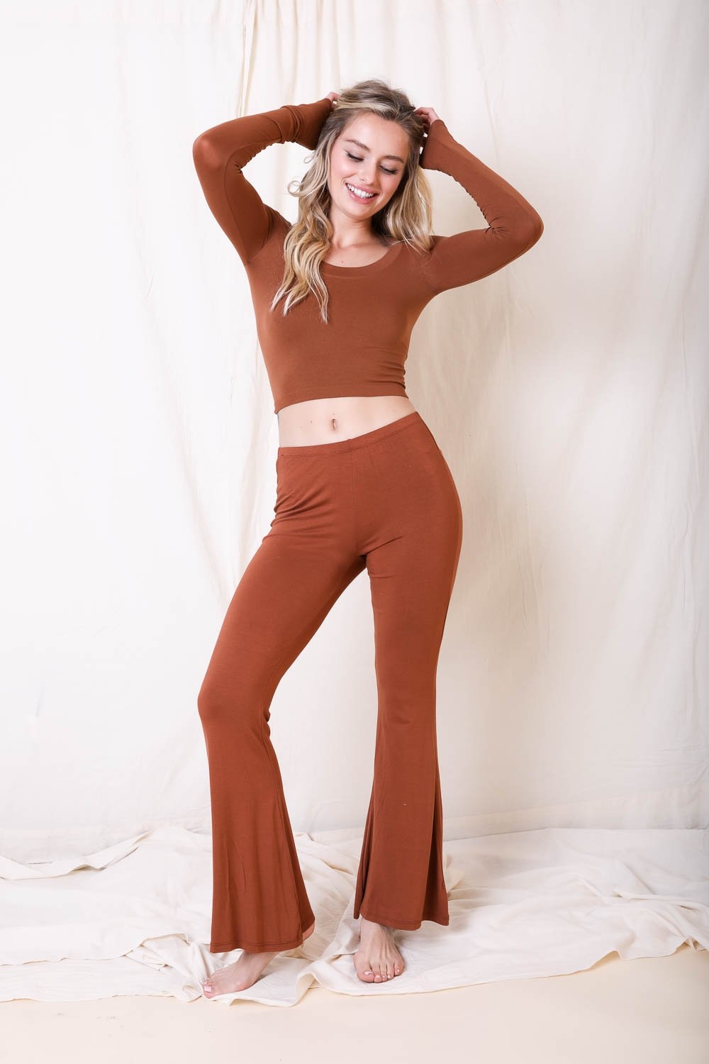 Flared Lounge Pants-Soul Flow Apparel