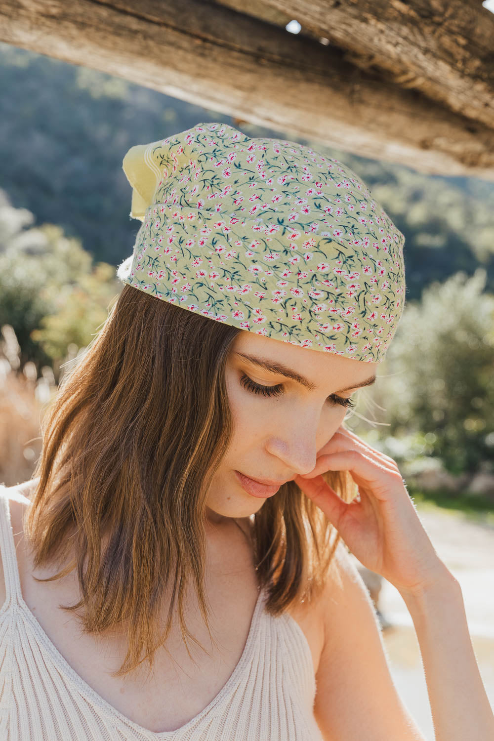 Flower Field Bandana-Soul Flow Apparel