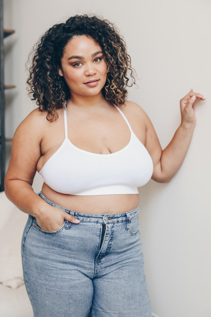Tattoo Back Bralette – Seamless Design with Mesh Detail-Soul Flow Apparel