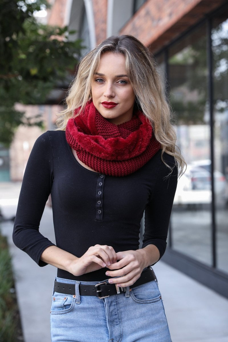 Knit Infinity Scarf-Soul Flow Apparel