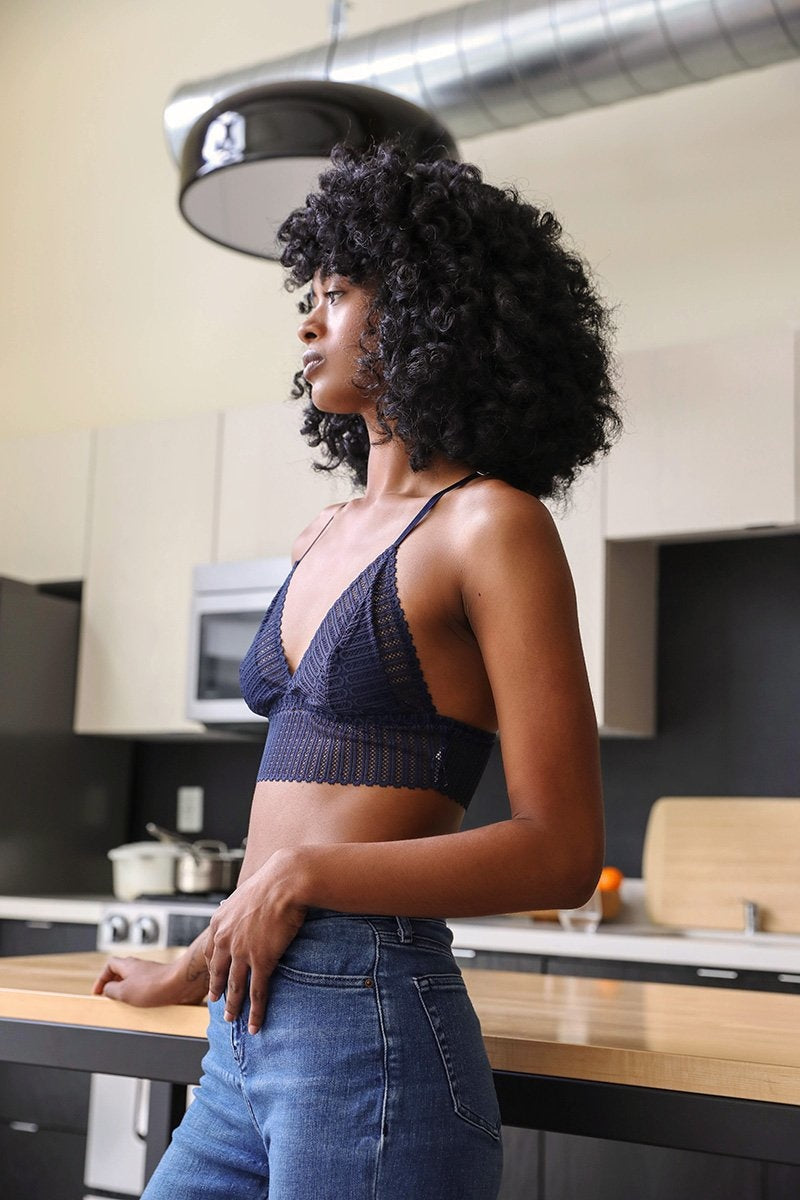 Lace Boho Racerback Bralette-Soul Flow Apparel