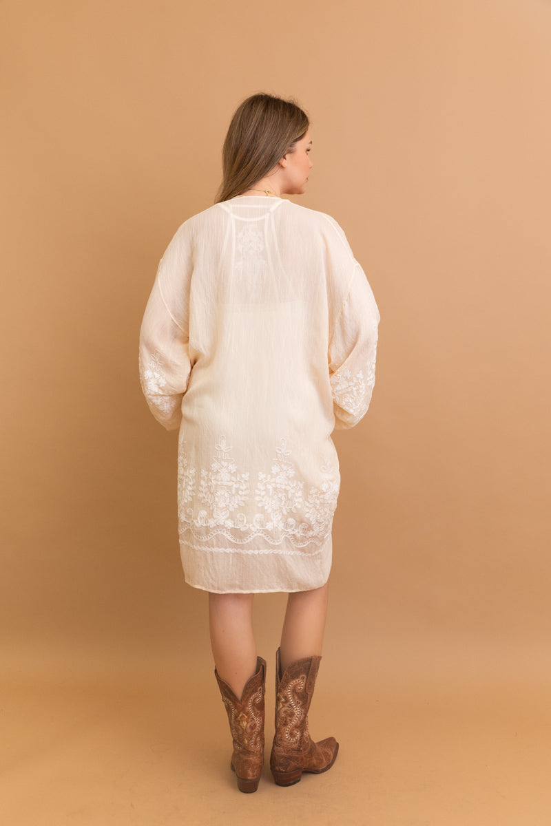 Stylish Blossom Breeze Kimono – Feminine and Trendy-Soul Flow Apparel