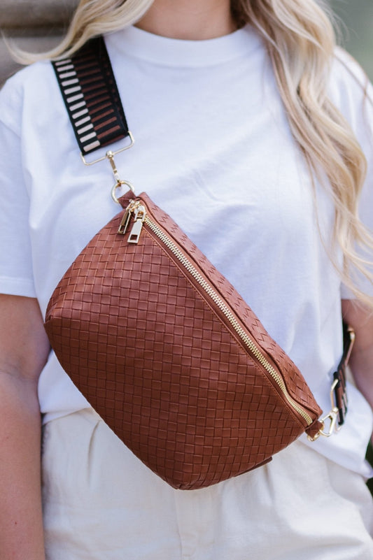 Rory Crisscross Oversized Belt Bag-Soul Flow Apparel