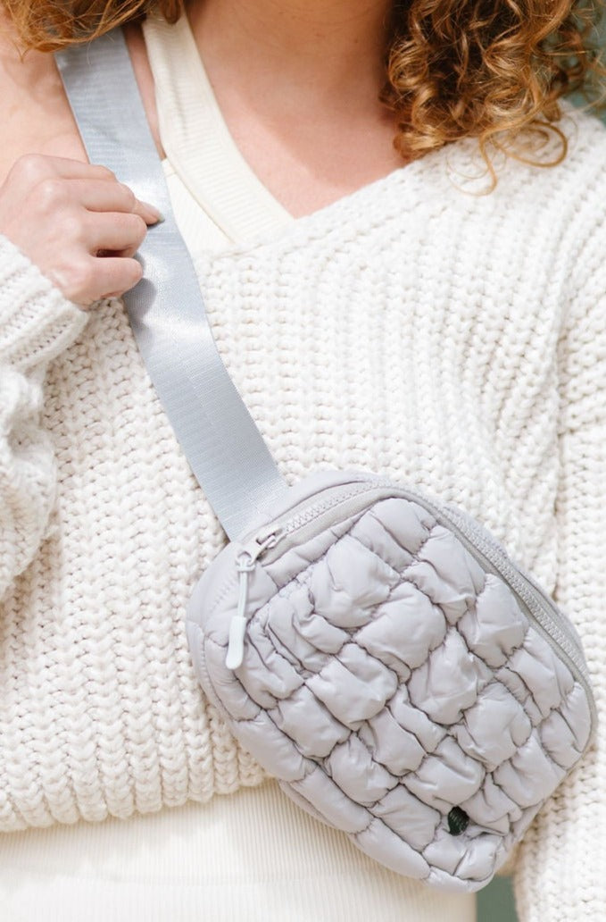 Atlas Quilted Belt Bag-Soul Flow Apparel
