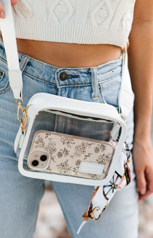 Alex Clear Mini Crossbody-Soul Flow Apparel