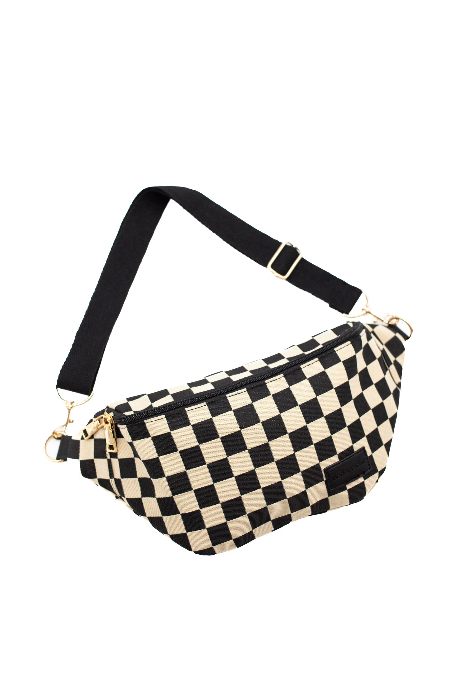 Avril Checkered Belt Bag-Soul Flow Apparel