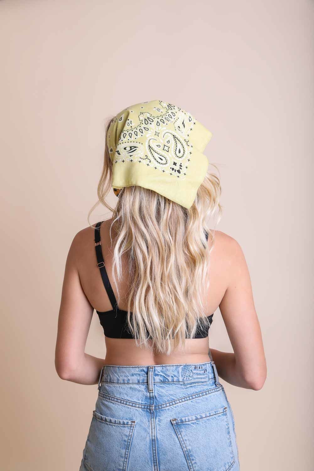 Muted Color Bandana-Soul Flow Apparel