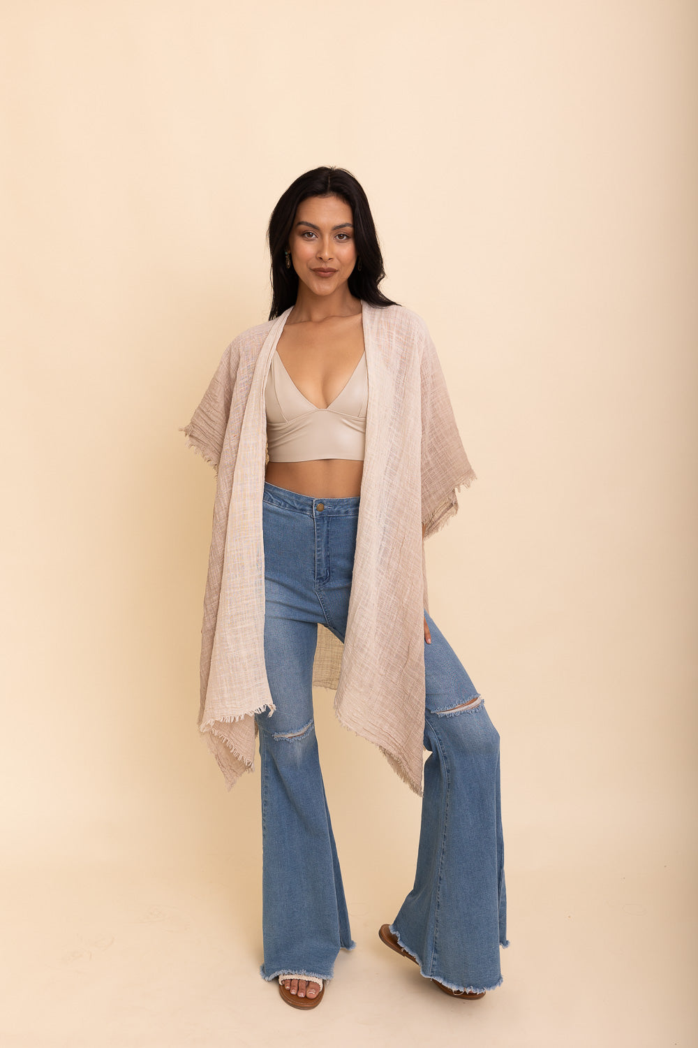 Mystic Hues Cotton Kimono-Soul Flow Apparel