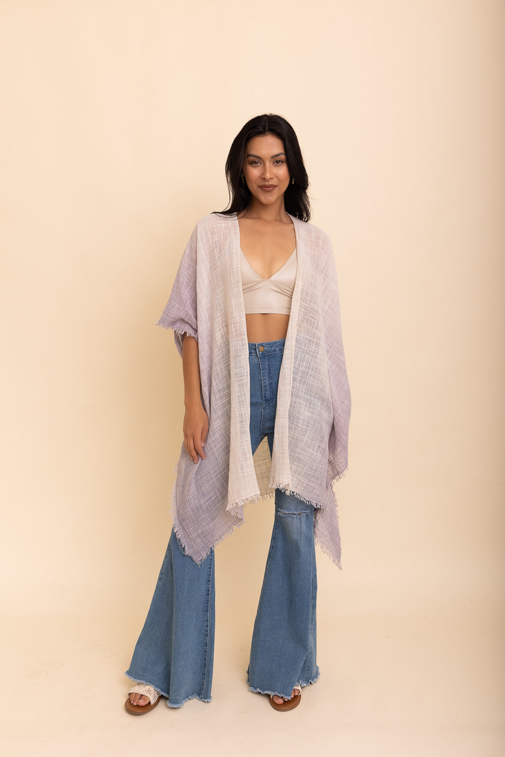 Mystic Hues Cotton Kimono-Soul Flow Apparel