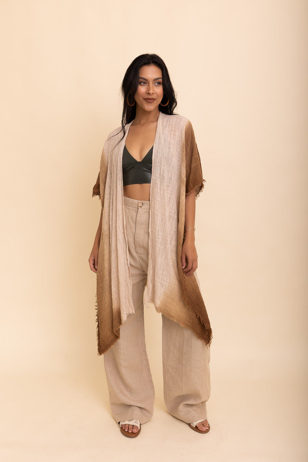 Mystic Hues Cotton Kimono-Soul Flow Apparel