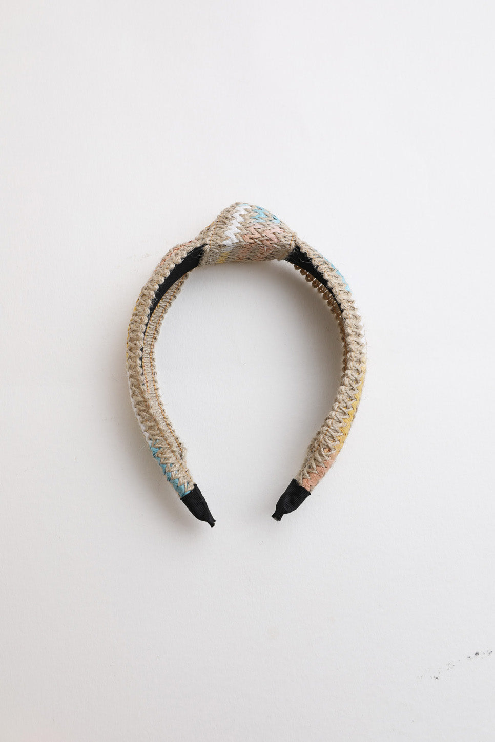 Twine Woven Knotted Headband – Rustic Elegance-Soul Flow Apparel
