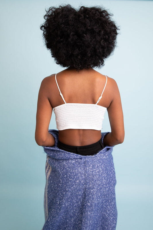 Overlay Crochet Longline Bralette-Soul Flow Apparel