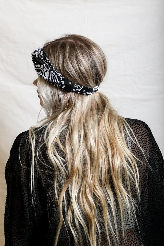 Paisley Boho Head Wrap-Soul Flow Apparel