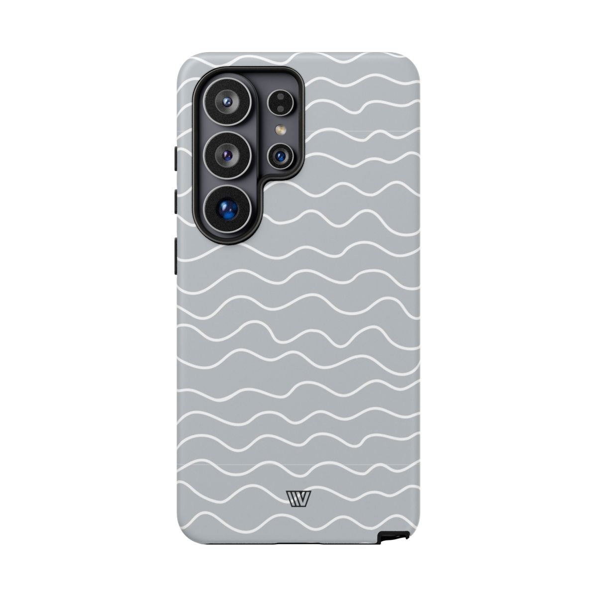 GRAY WAVES | Tough Phone Case