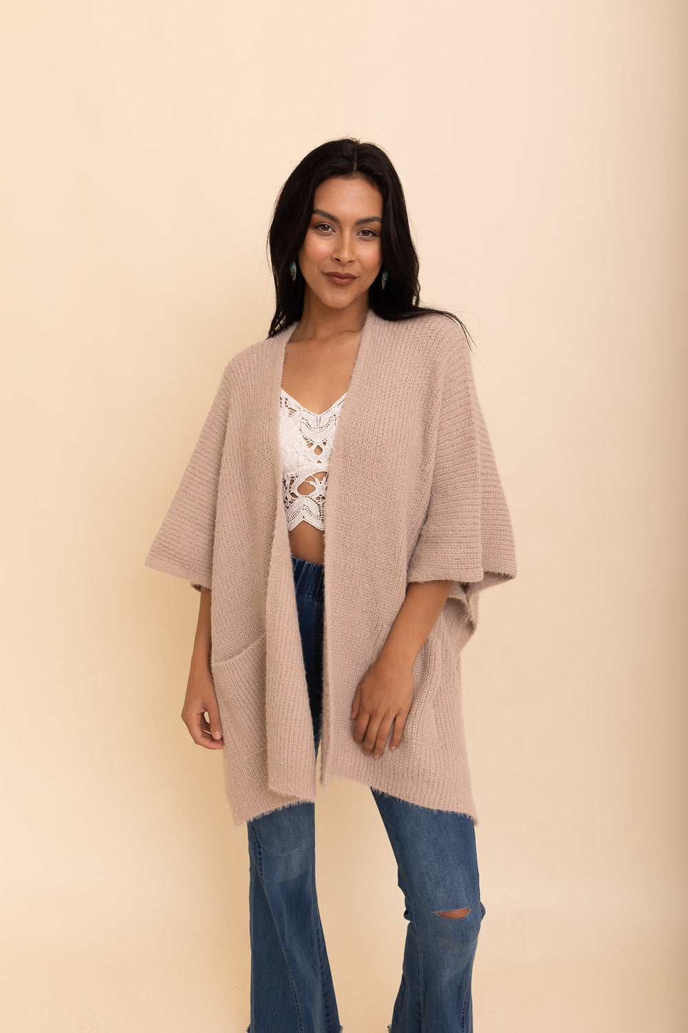 Relax & Chill Autumn Nights Boucle Cardigan-Soul Flow Apparel