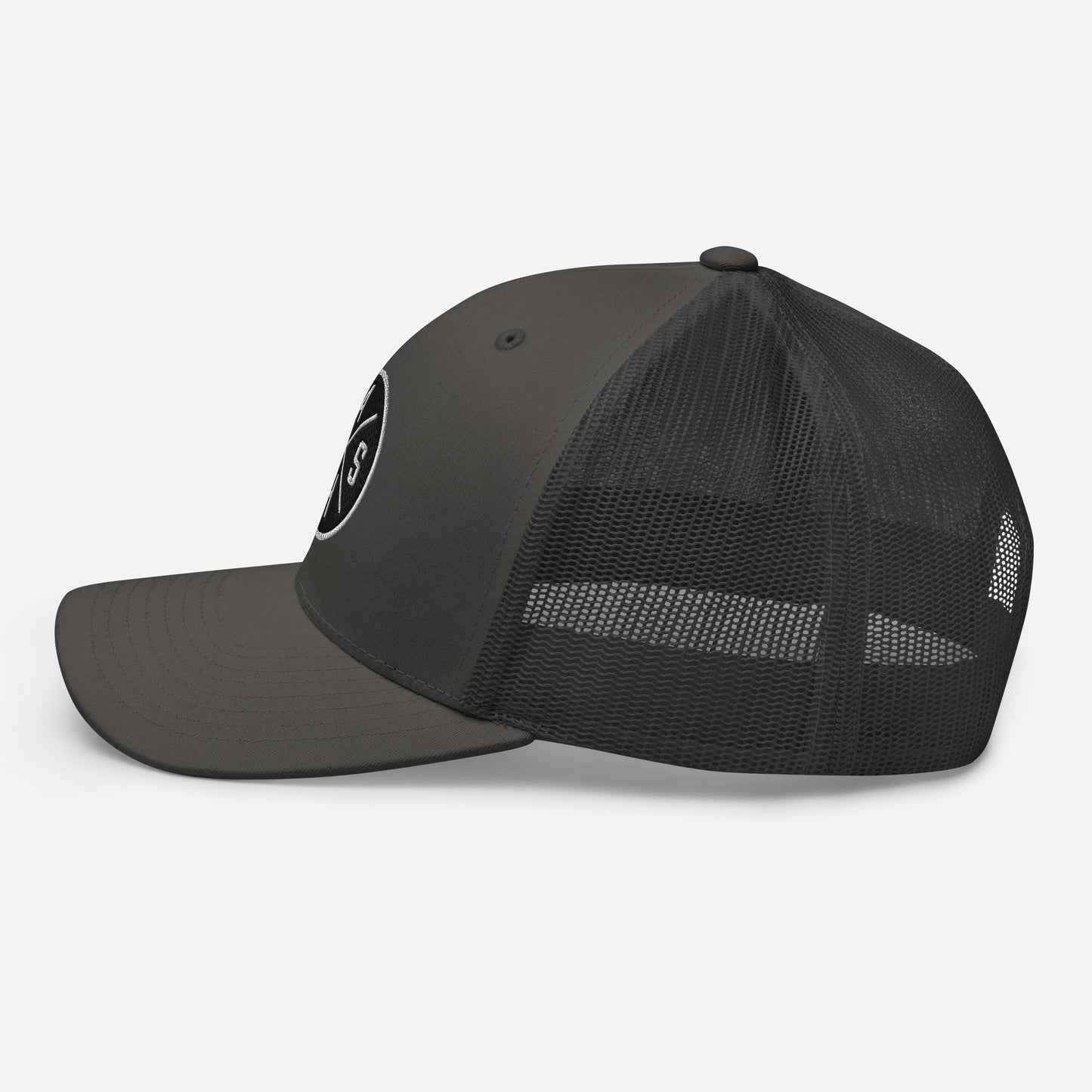 Circled NASH Embroidered Trucker Cap-Soul Flow Apparel