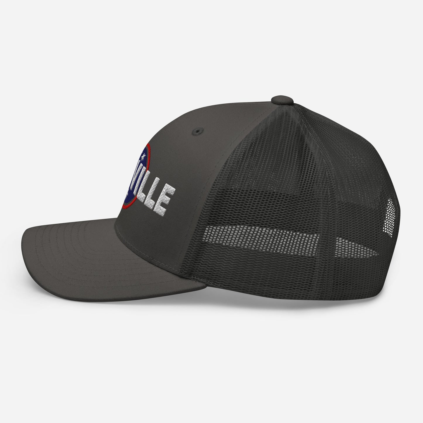 Nashville Embroidered Trucker Cap, Tri Star-Soul Flow Apparel