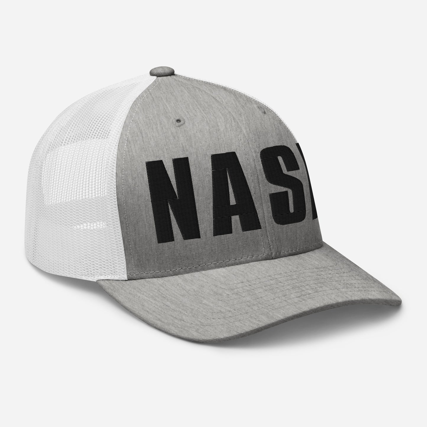 NASH 3d Puff Embroidered Trucker Cap-Soul Flow Apparel