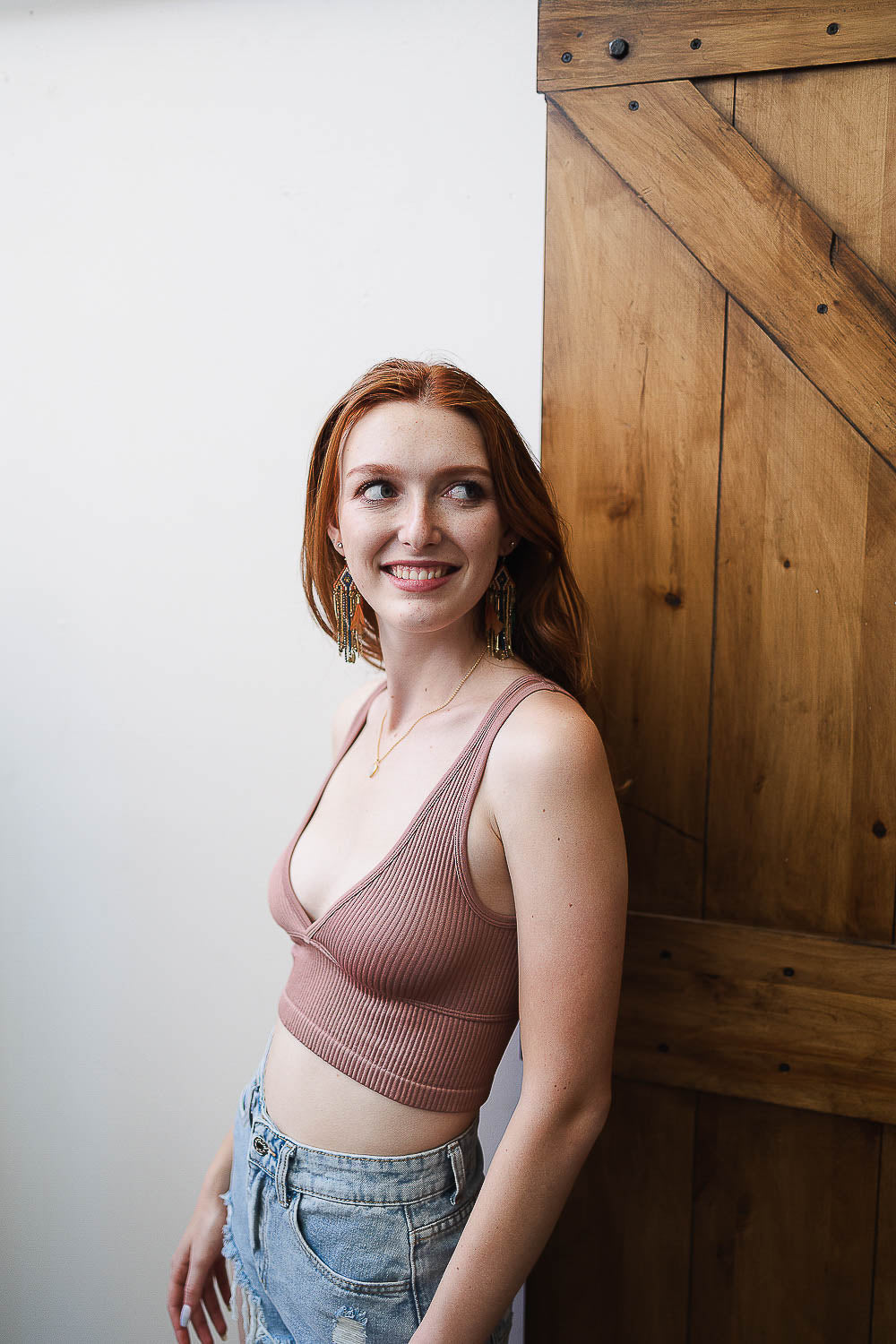 Reversible Plunge Seamless Longline Brami-Soul Flow Apparel