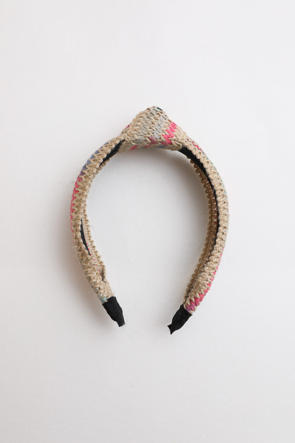 Twine Woven Knotted Headband – Rustic Elegance-Soul Flow Apparel