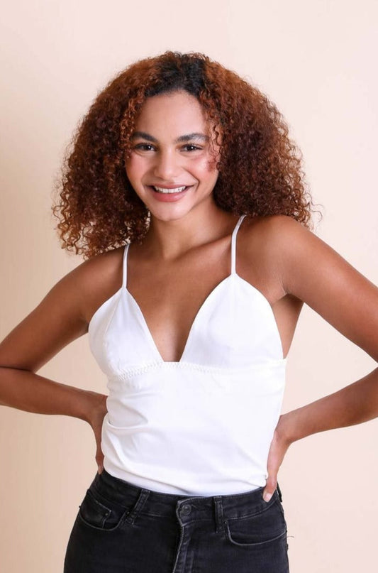 Satin Crop Top-Soul Flow Apparel