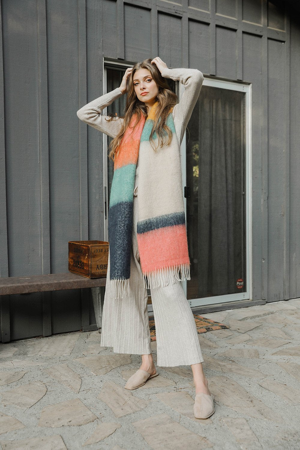 Soft Mohair Scarf - This Years Classic-Soul Flow Apparel