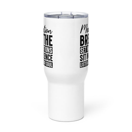 Sit In Silence Tumbler-Soul Flow Apparel