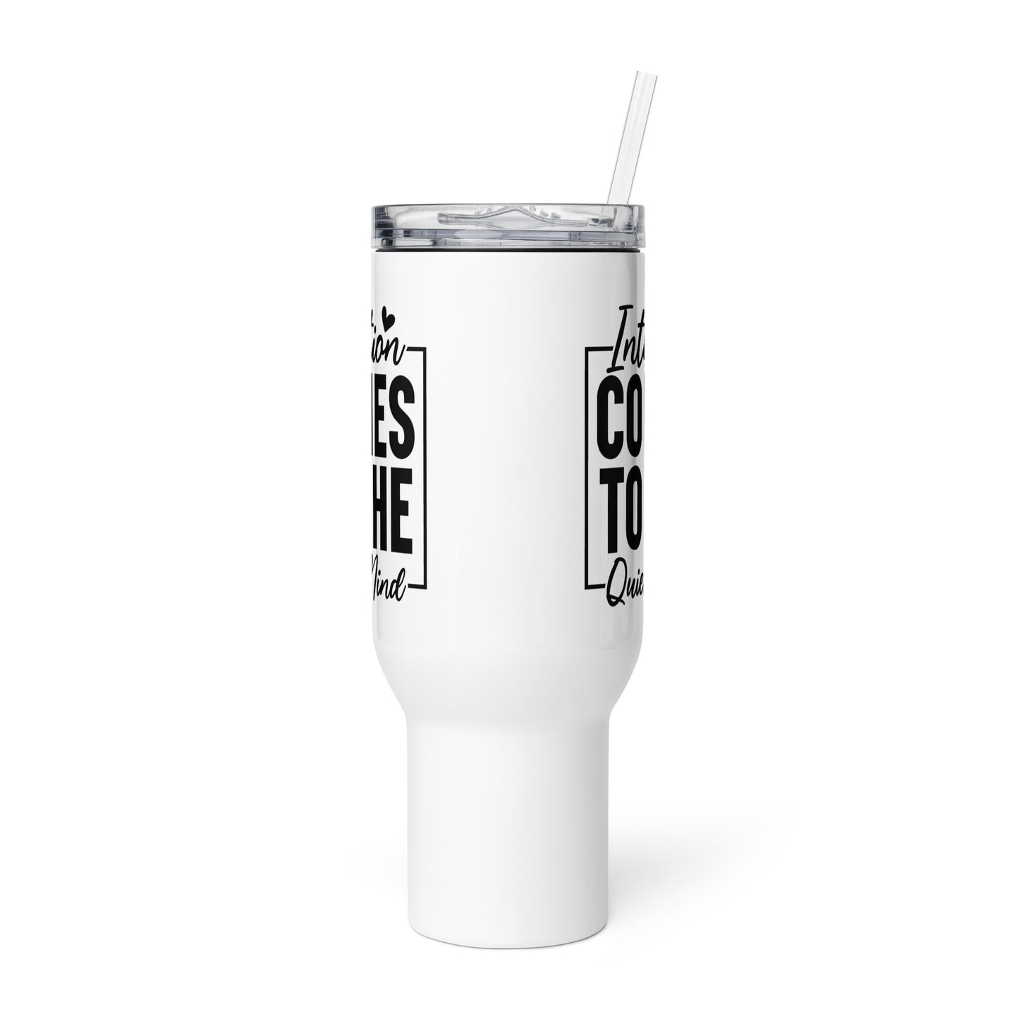 Intuition Comes To A Quiet Mind Tumbler-Soul Flow Apparel
