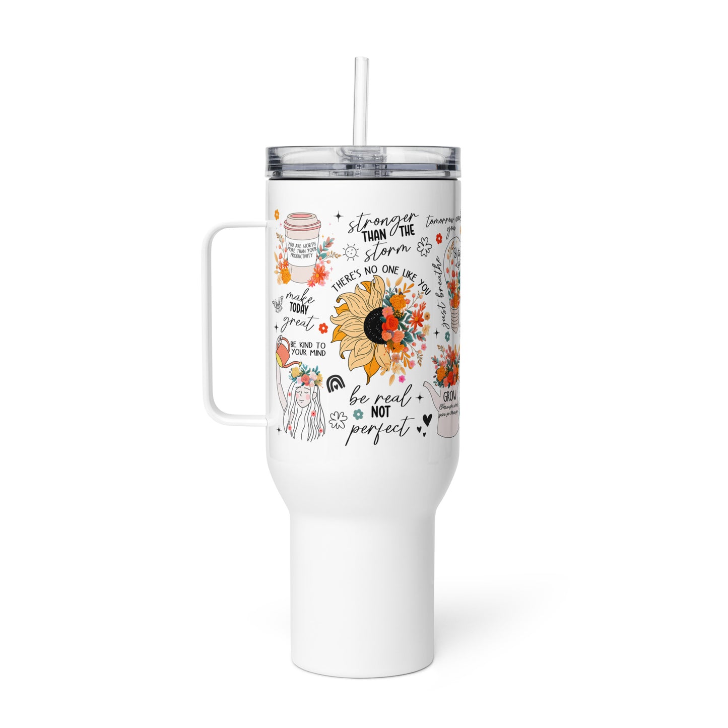 Feed Your Mind Tumbler-Soul Flow Apparel