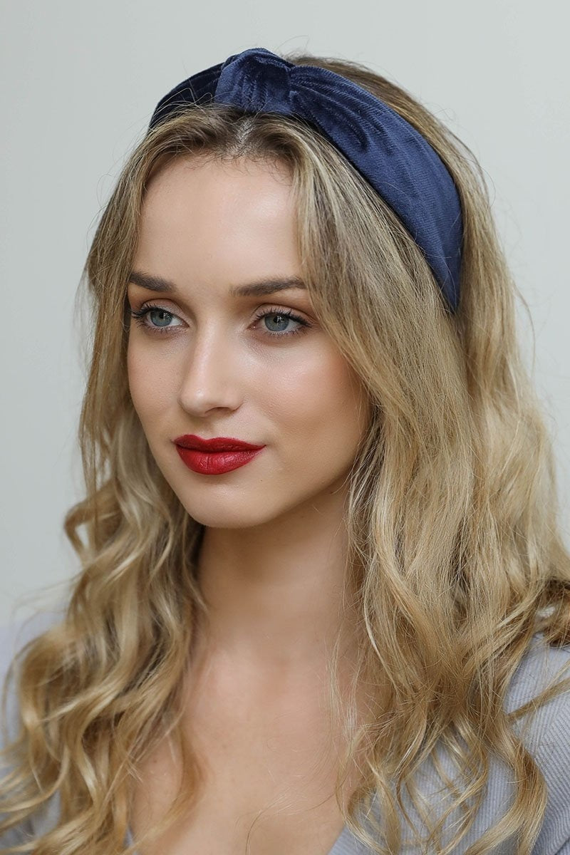 Velvet Twist Knot Headband-Soul Flow Apparel