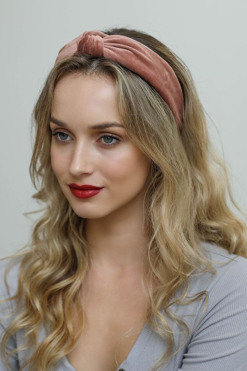 Velvet Twist Knot Headband-Soul Flow Apparel
