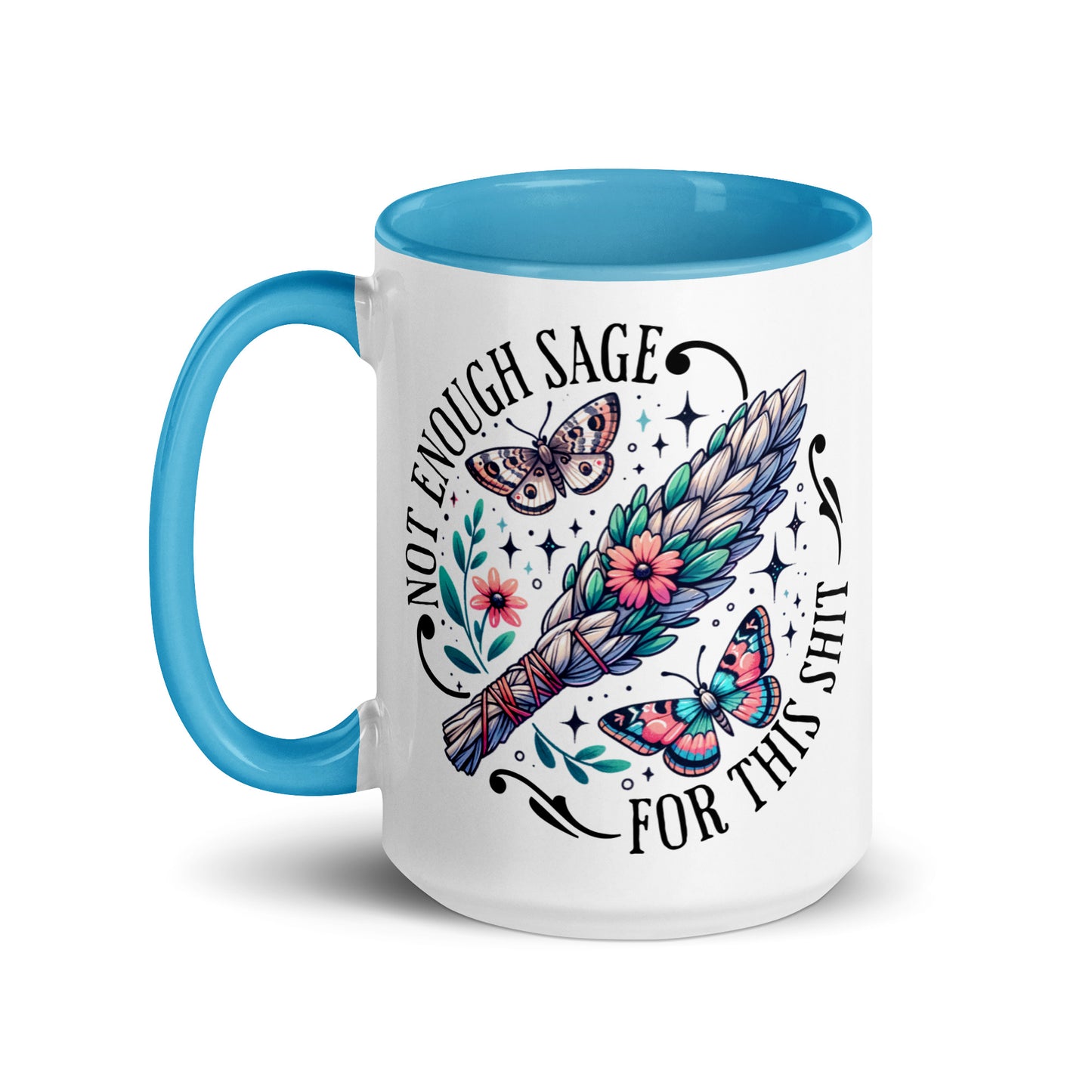 No Enough Sage Color Mug-Soul Flow Apparel