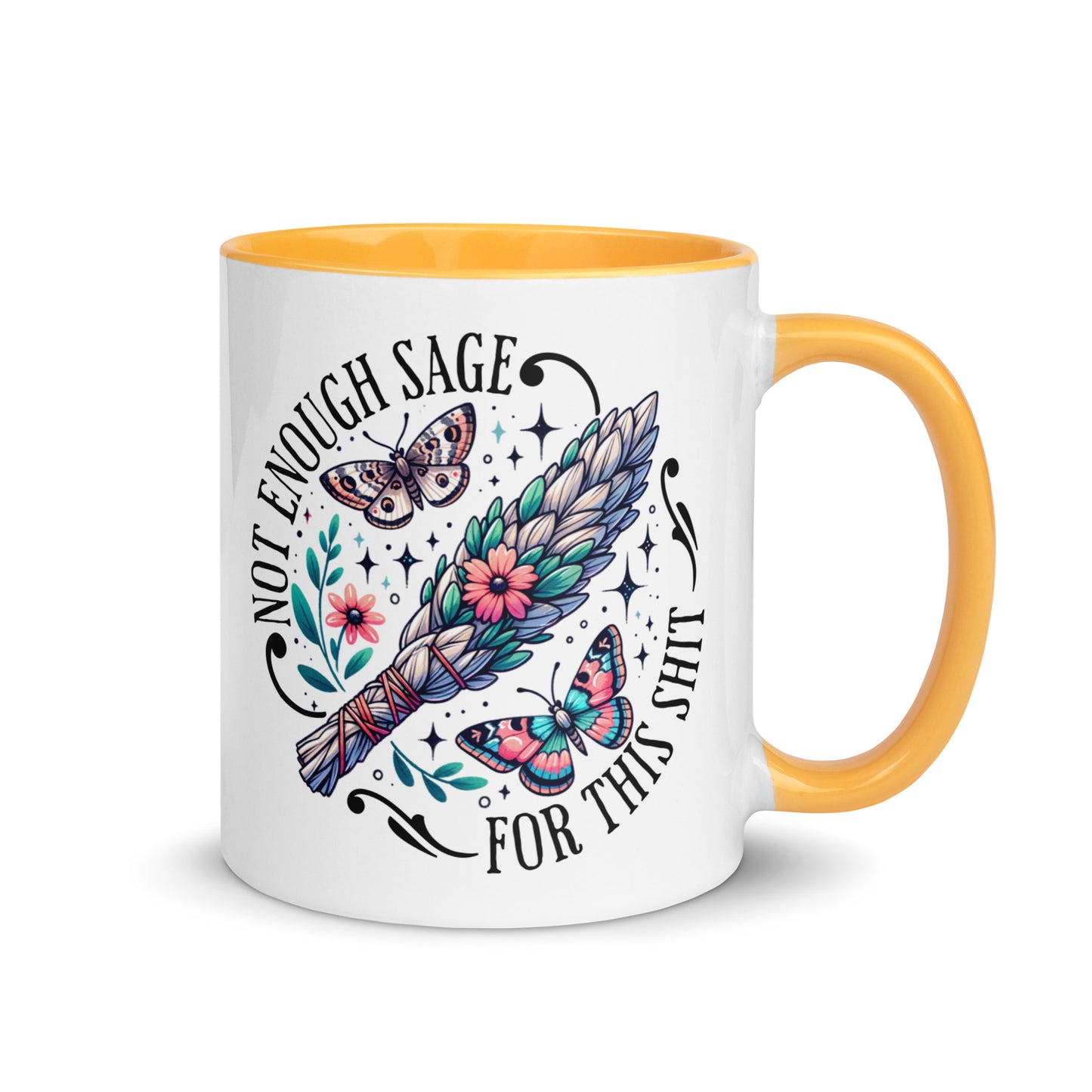 No Enough Sage Color Mug-Soul Flow Apparel