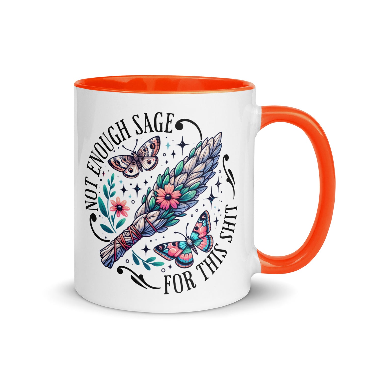 No Enough Sage Color Mug-Soul Flow Apparel