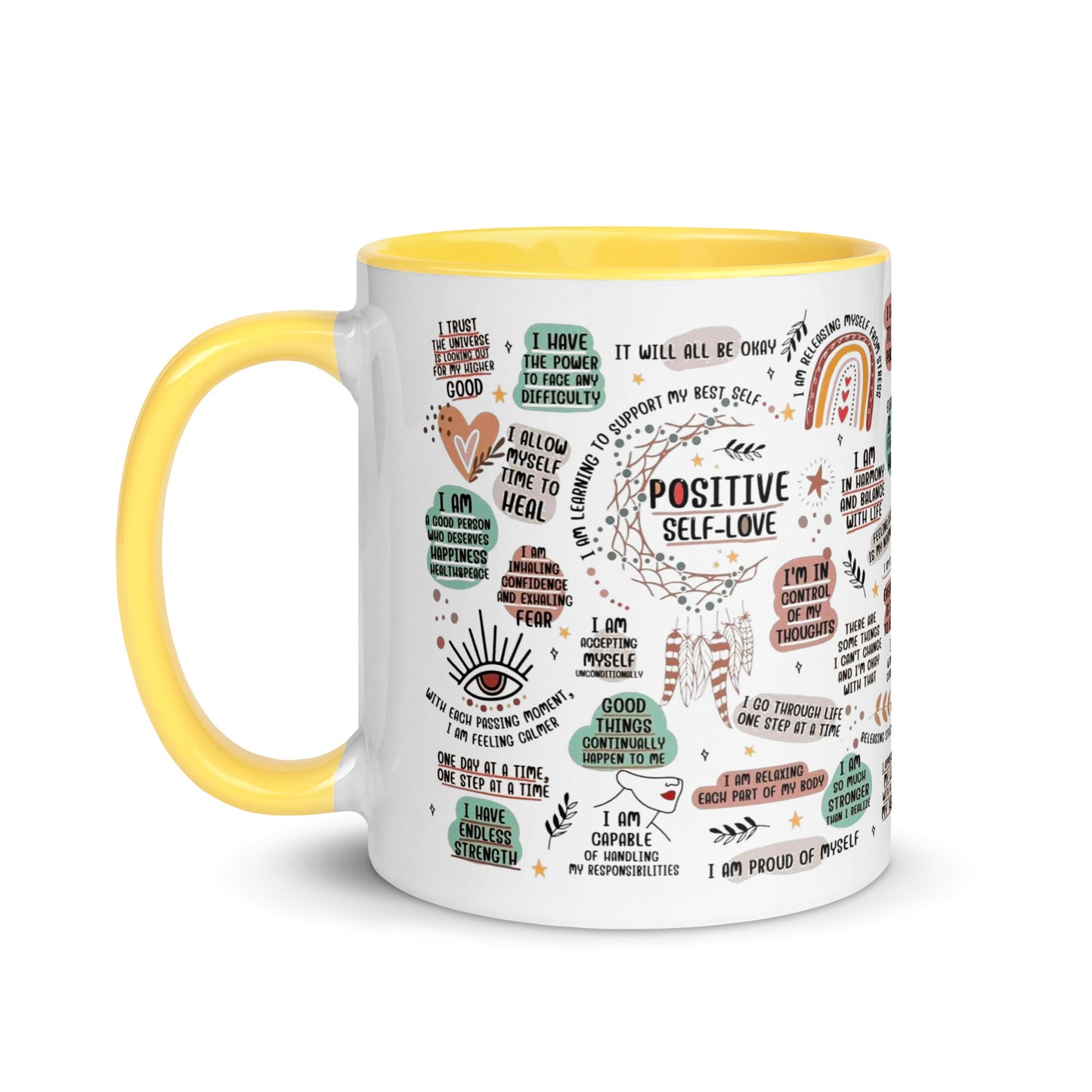 Self-Love Two Tone Mug-Soul Flow Apparel