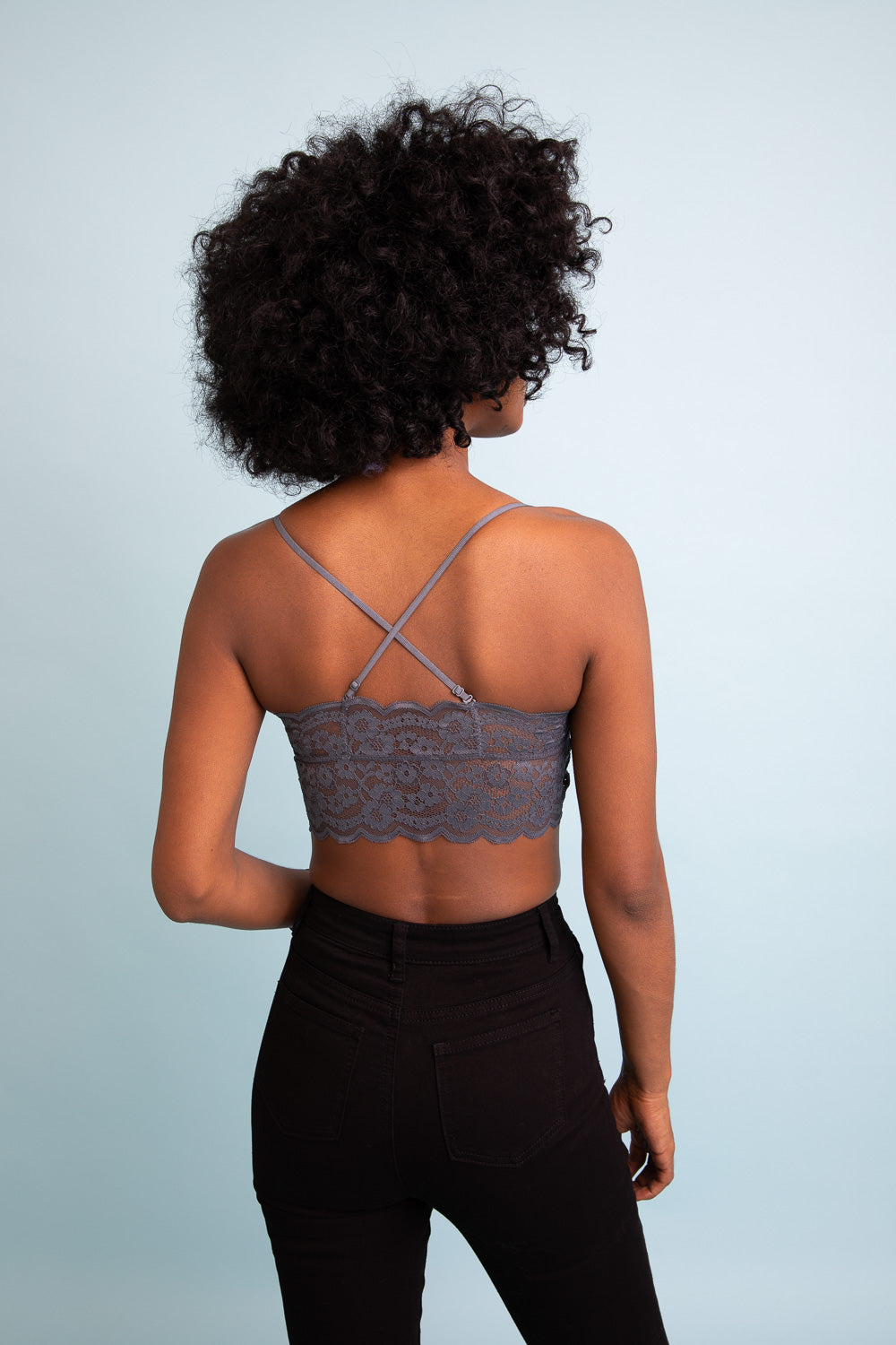 Wide Lace Bandeau w/ Detachable Straps-Soul Flow Apparel