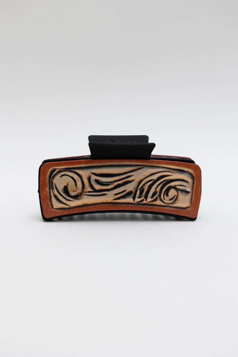 Windy Desert Hair Claw Clip – Unique Swirl Styling Accessory ????-Soul Flow Apparel