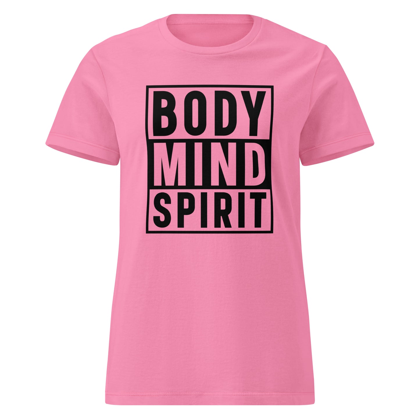 Body Mind Spirit Women’s basic softstyle t-shirt-Soul Flow Apparel